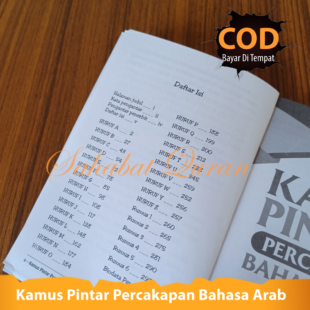 Jual Kamus Pintar Percakapan Bahasa Arab Abdullah El Matroed, Lc ...