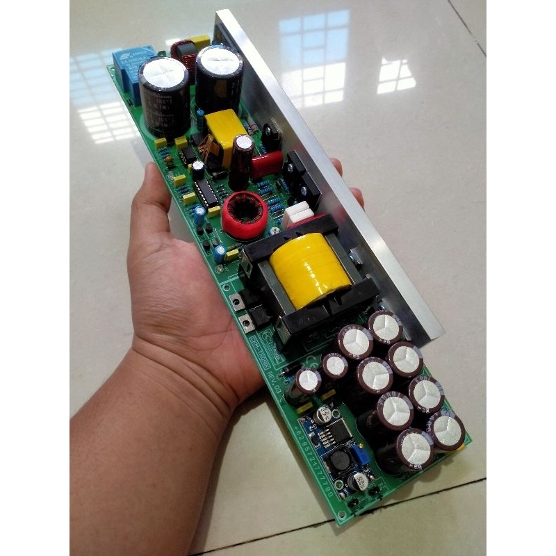 Jual Power supply PSU smps HB ocp 30A daya 3000watt ct 55150volt halfbridge trafo suplay audio