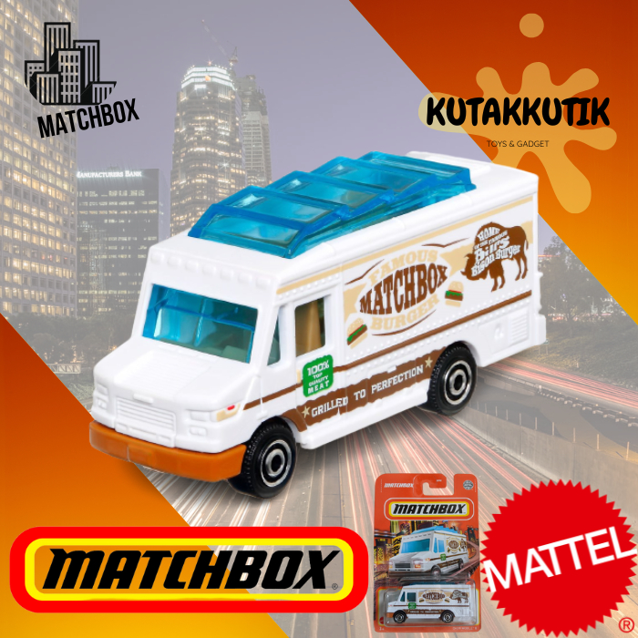 Matchbox Chow Mobile Ii Carro Hamburguesas Food Truck Nuevo | Cuotas sin interés
