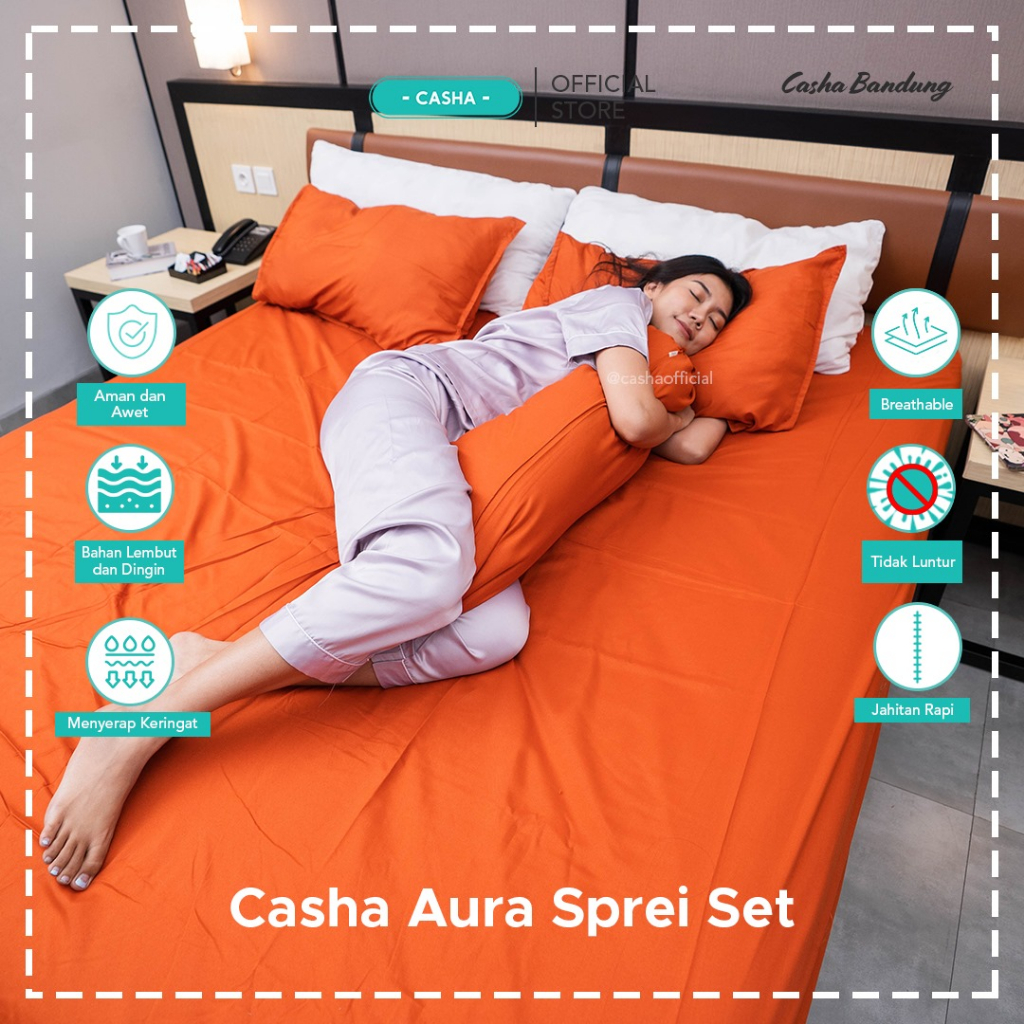 Jual Casha Aura Sprei Set Sprei Set Polos Sprei