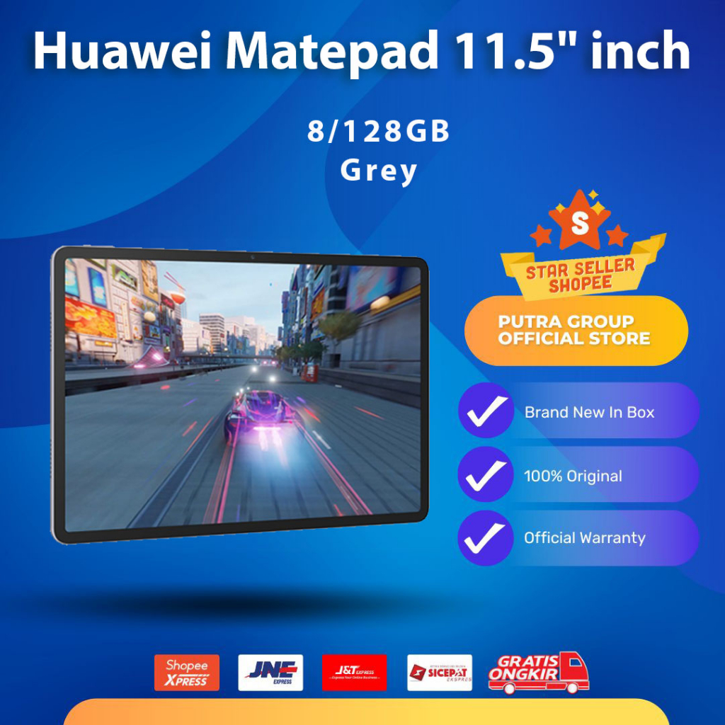 Jual (RESMI) Huawei Matepad Tablet 11.5" Inch 8/128GB 128 GB Grey ...