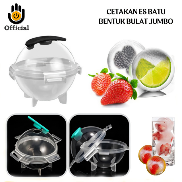 Jual Cetakan Es Batu Bentuk Bulat Alat Cetak Cm Puding Jelly Cokelat Gelatin Ice Cube Mold