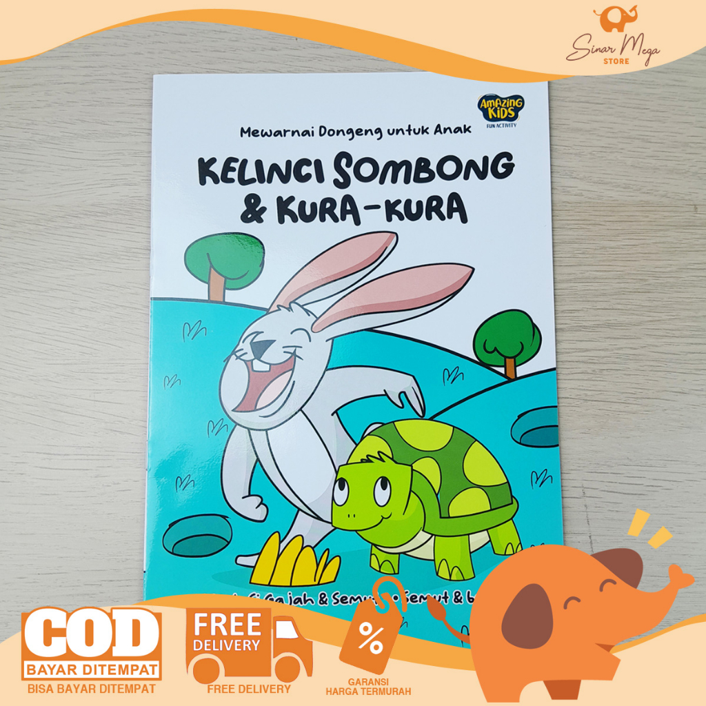 Jual AMAZING Buku Latihan Mewarnai Dongeng Untuk Anak | Shopee Indonesia