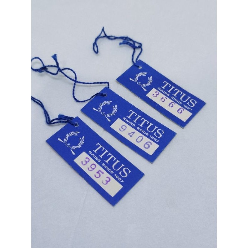 Jual Solvil et titus hang tag gantungan label merk jam tangan antik ...