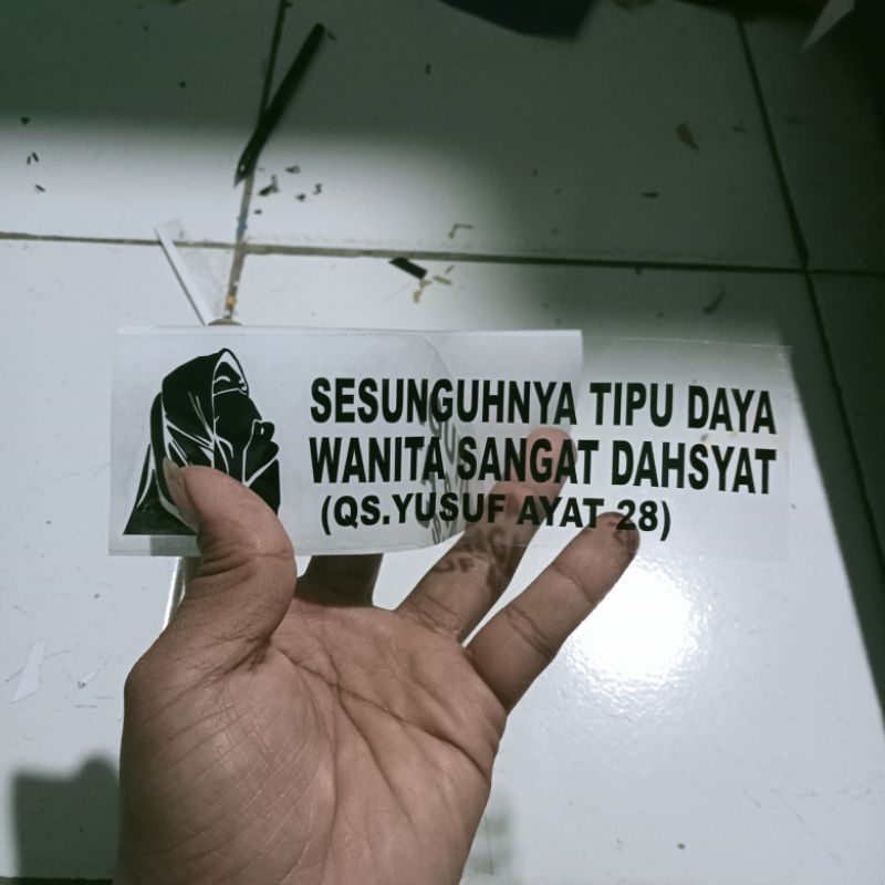 Jual Stiker Sesungguh Tipu Daya Wanita Sangat Dahsyat Shopee Indonesia