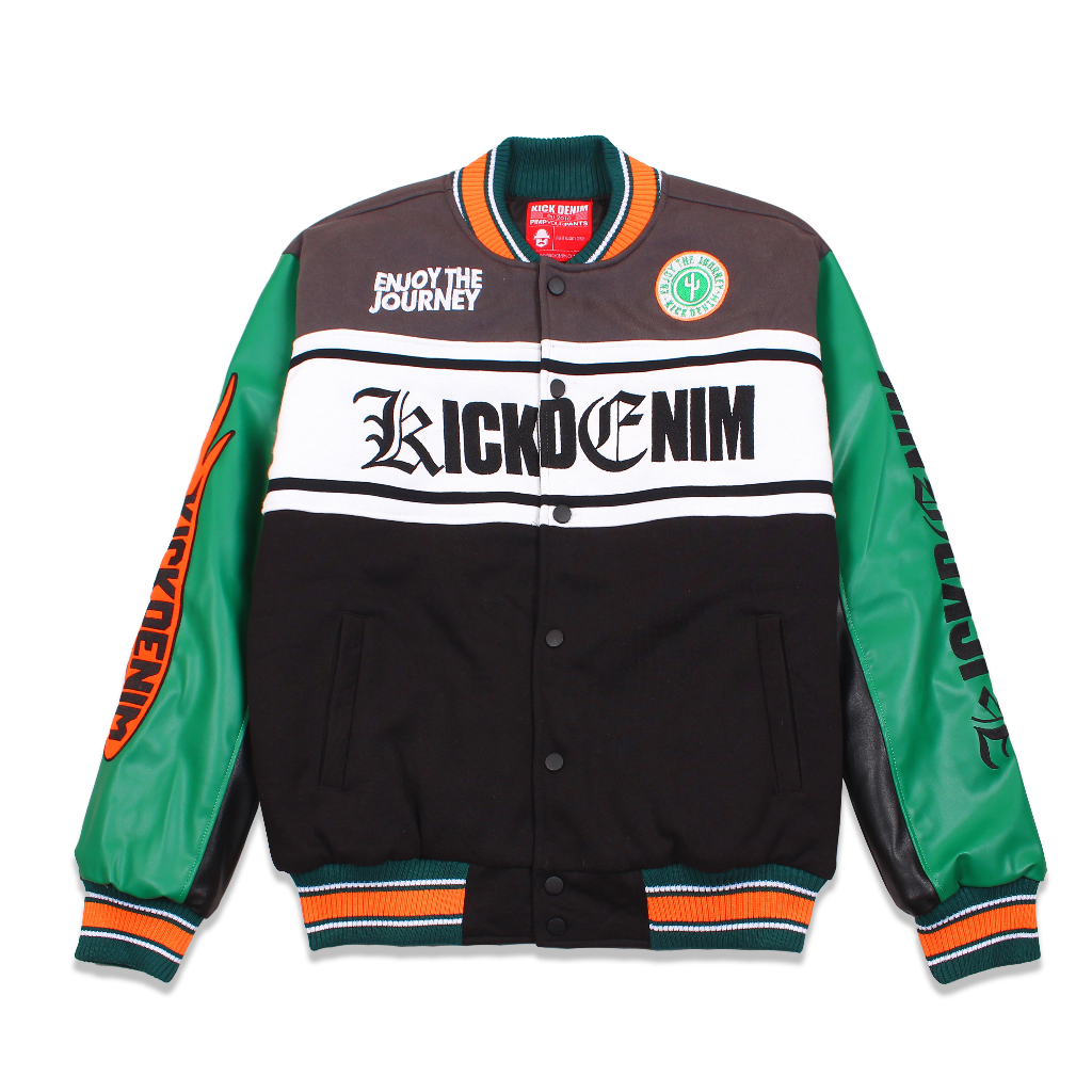 Jual Kick Denim - Jacket Varsity Rider II | Shopee Indonesia
