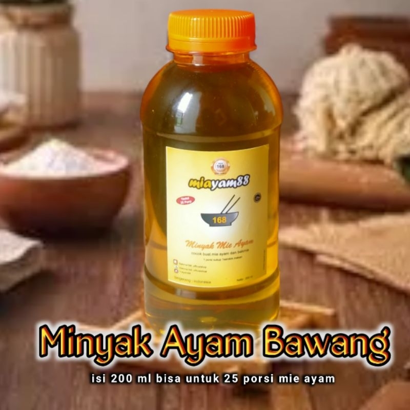 bahan-bahan minyak ayam bawang