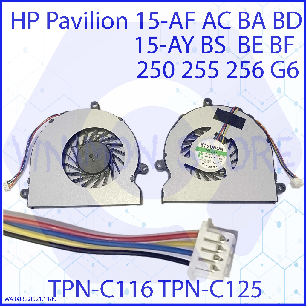 Ventola CPU Per Notebook HP - Compatibile Con Modelli 15-AC, 15-AF, 250 G4/G5, 255 G4/G5, 256 G4/G5 - Foto 13