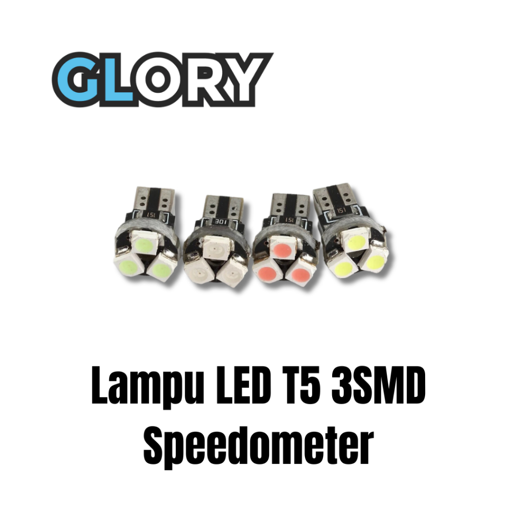 Jual Lampu SpeedoMeter Dashboard Led T5 W1.2W 3 SMD Mobil Motor ...
