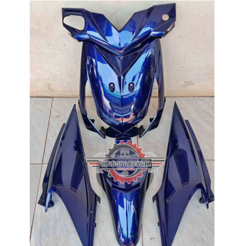 Jual Cover Body Full Halus Honda Beat Karbu Moonlight Blue