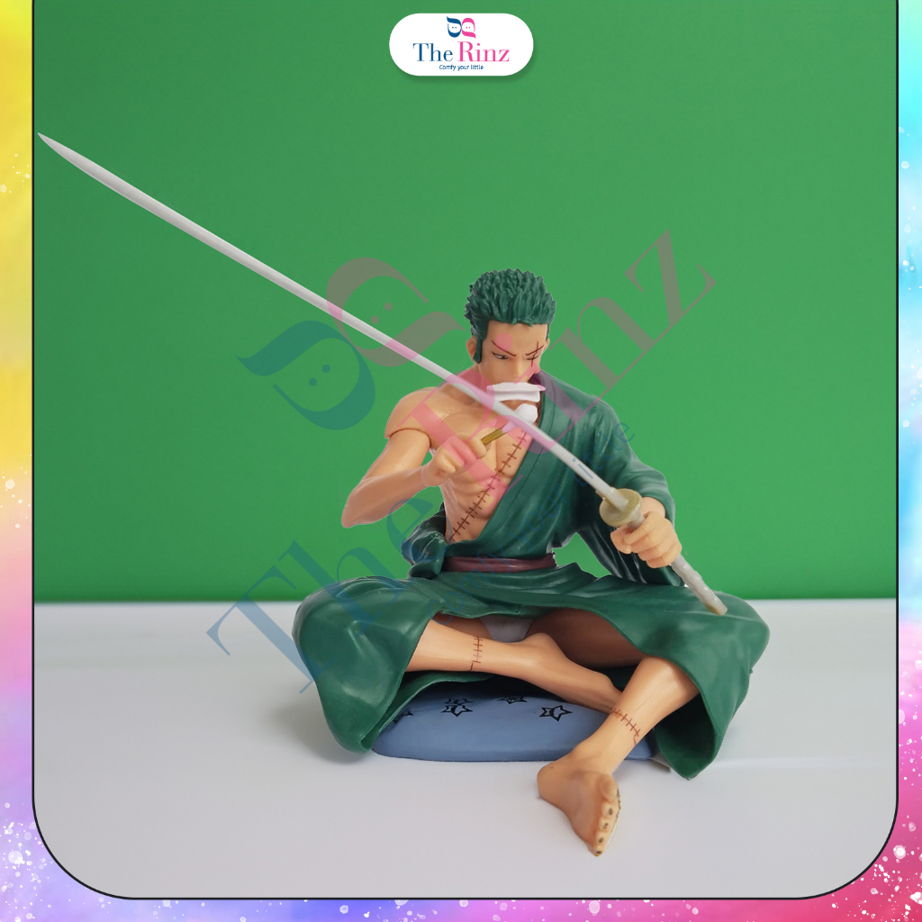 Jual Action Figure Zoro Duduk One Piece Mainan Zoro Shopee Indonesia