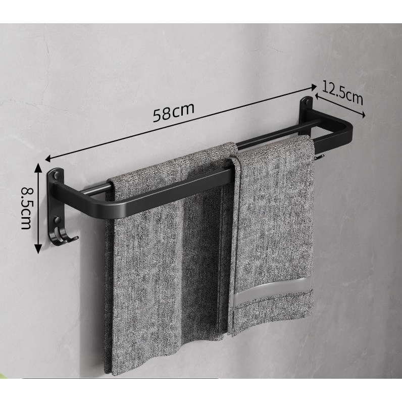 Jual KITAKATA SURIDANA Rak Gantungan Handuk Jemuran Handuk Kamar Mandi ...