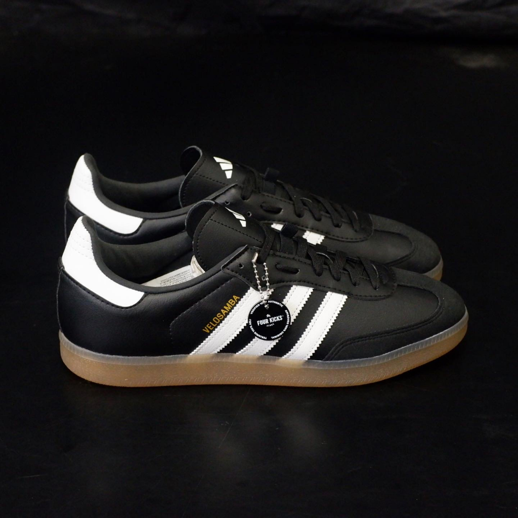 Jual Adidas The VELOSAMBA Vegan Cycling Shoes Black White Gum Mens 100 ORIGINAL RESMI