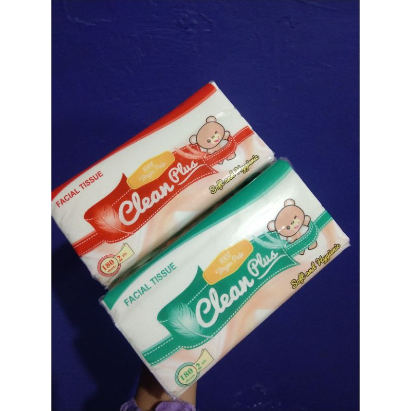 Jual Tisu Clean Plus 180sheet (3pcs) | Shopee Indonesia