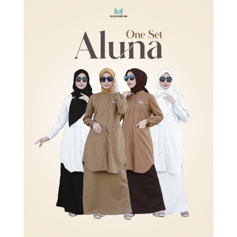Jual BAJU DINAS PDH ALUNA ONE SET BY MAHARRANI | Shopee Indonesia