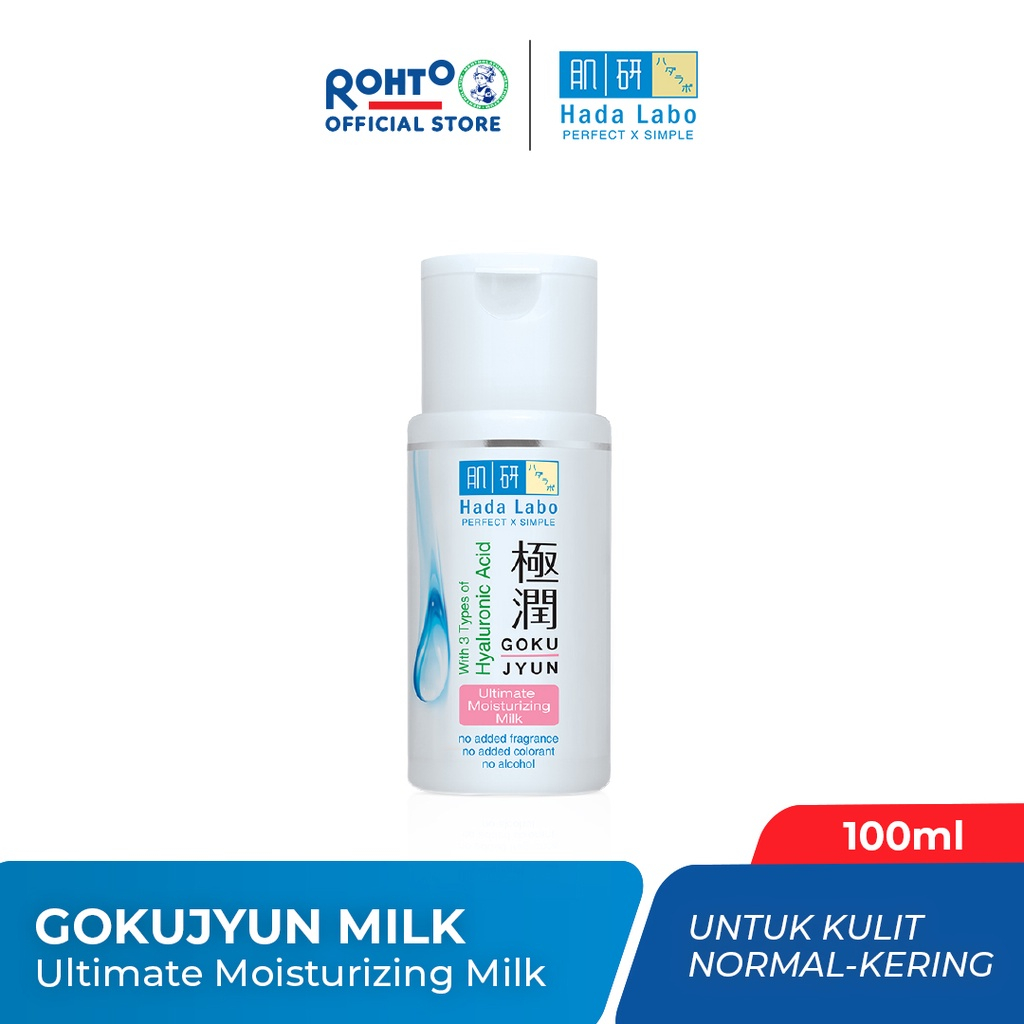 Jual Hada Labo Gokujyun Ultimate Moisturizing Milk 100 ml Moisturizer