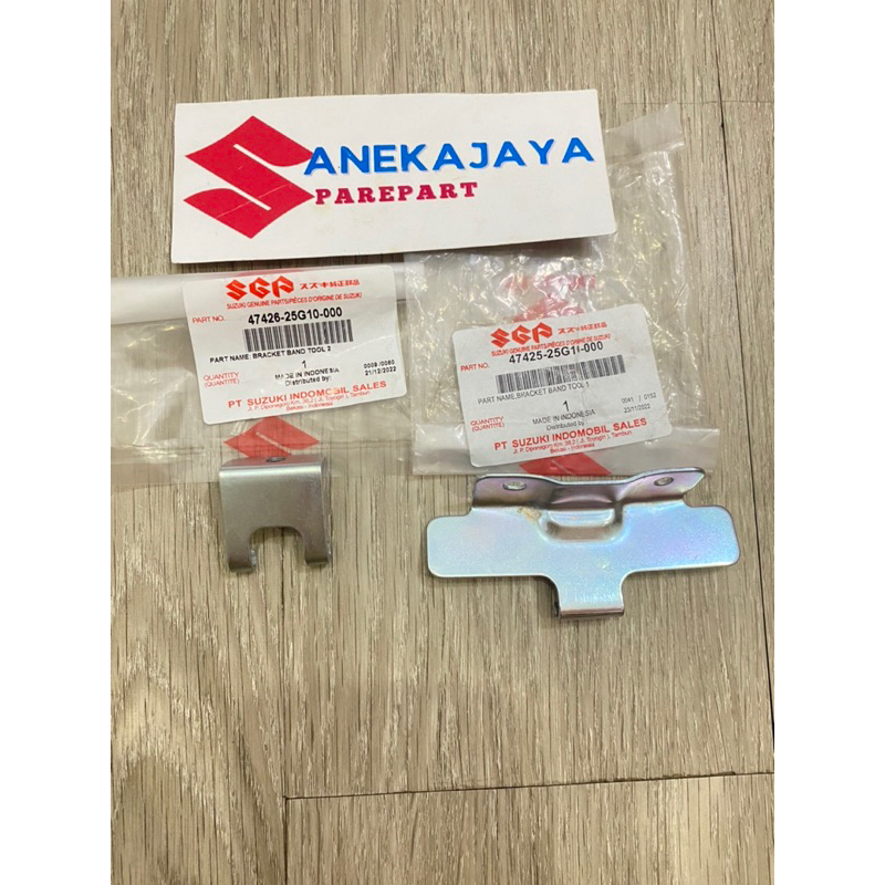 Jual BREKET BESI PLAT DUDUKAN PENGAIT KARET AKI SATRIA FU