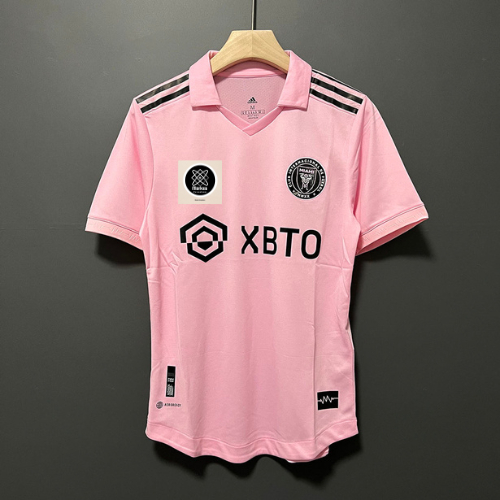Jual JERSEY BAJU BOLA INTER MIAMI HOME 2023/2024 FULLPATCH + MESSI ...