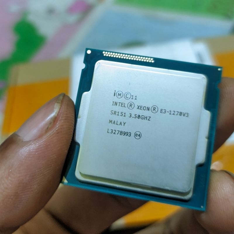 Intel Haswell Xeon E3-1270V3 Processeur 4 cœurs 3,5 GHz