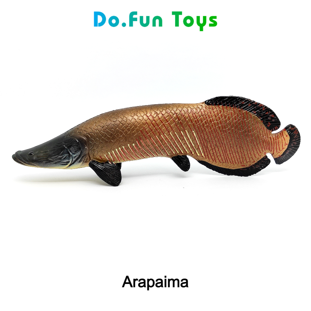 Jual Animal Figurine | ARAPAIMA FISH NEW / Mainan Miniatur Binatang Ikan  Arapaima | Shopee Indonesia