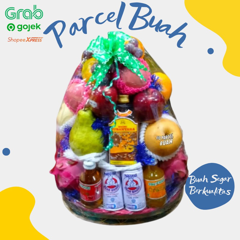 Jual Parcel Buah Segar plus bb , uc dan madu nusantara / Bingkisan Buah