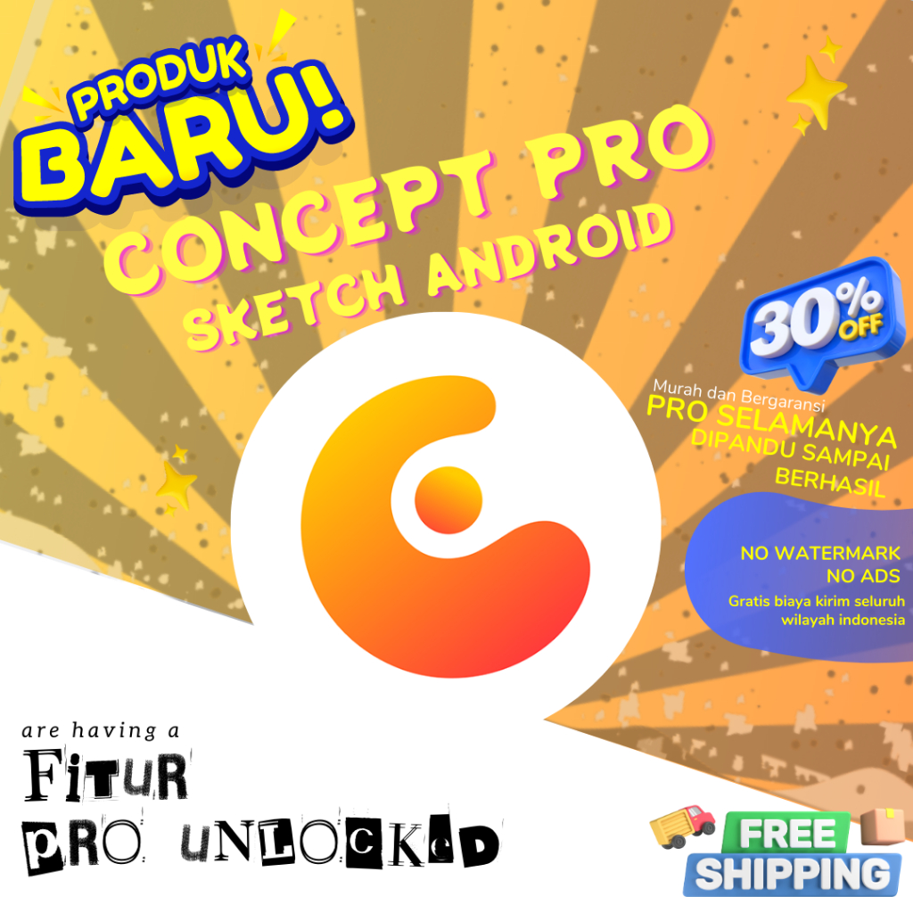 Jual CONCEPT PRO SKETCH SOFTWARE UNLIMITED PREMIUM LIFETIME ANDROID ...