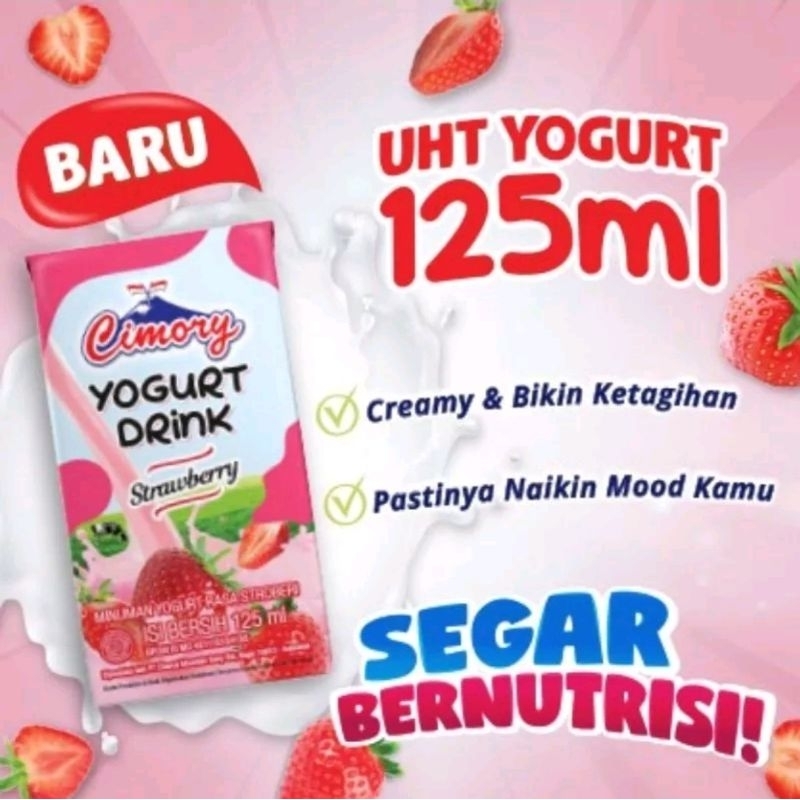 Jual Yakult Drink Cimory Yogut Minuman Prebiotik Susu Yogurt Yoghurt Segar Fresh Varian Shopee