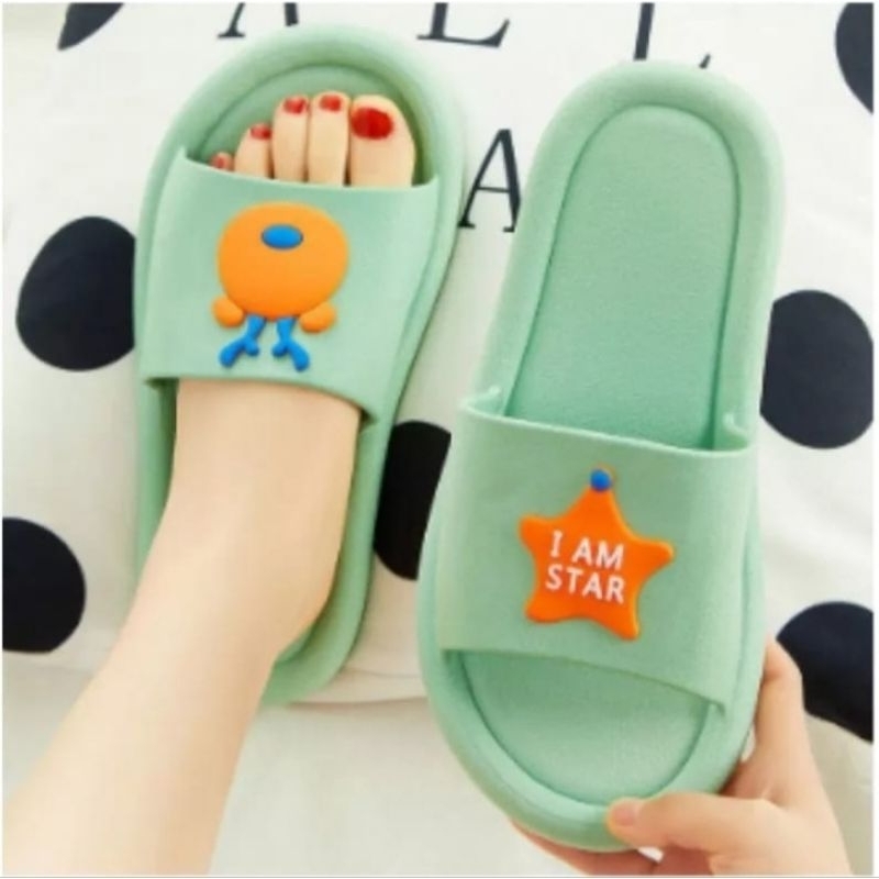 Jual SANDAL KOKOP SELOP SPON WANITA 1 AM STAR | Shopee Indonesia