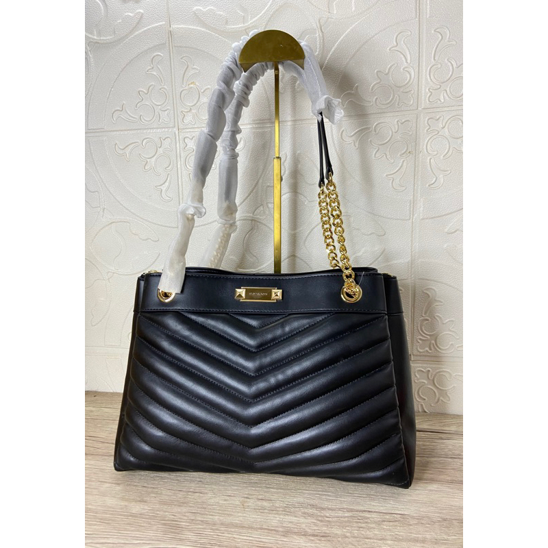 36 26 mk whitney tote bag black gold hard ware sale