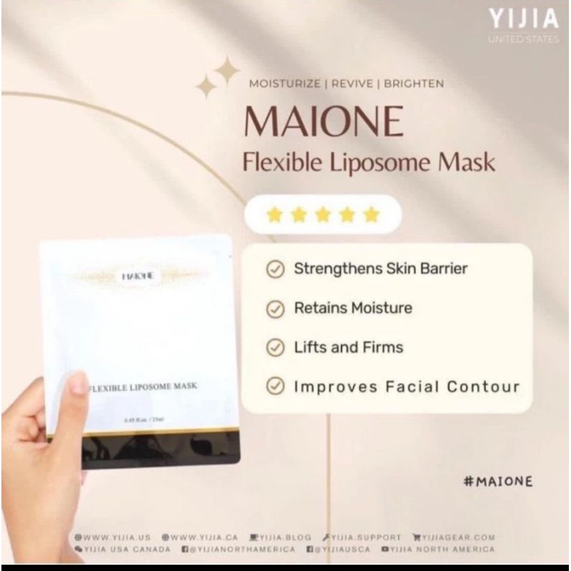 Jual MAIONE flexible liposomo mask | Shopee Indonesia
