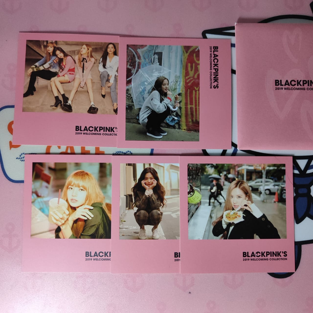 Jual SET POLAROID 2019 WELCOMING COLLECTION BLACKPINK JENNIE LISA