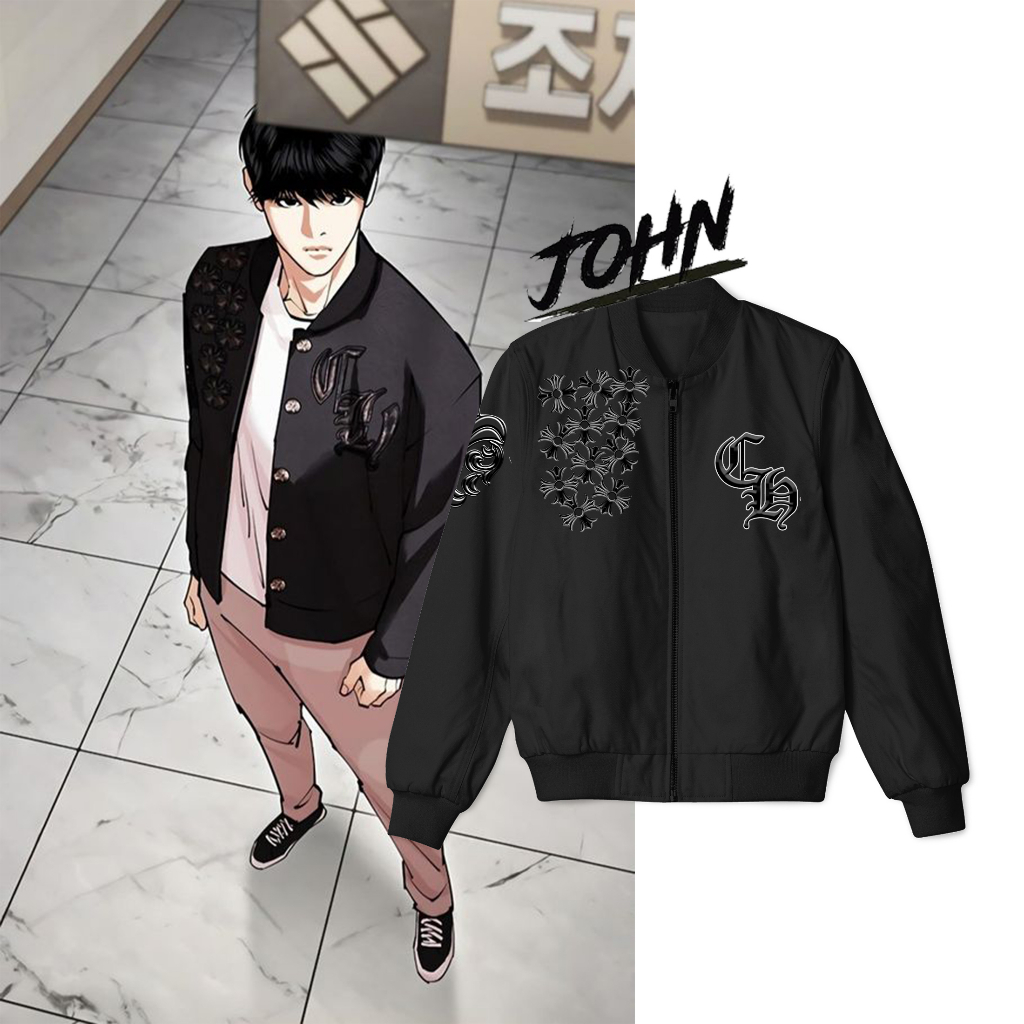 Jual Jaket Bomber Chrome Heart Phs Lookism | Shopee Indonesia