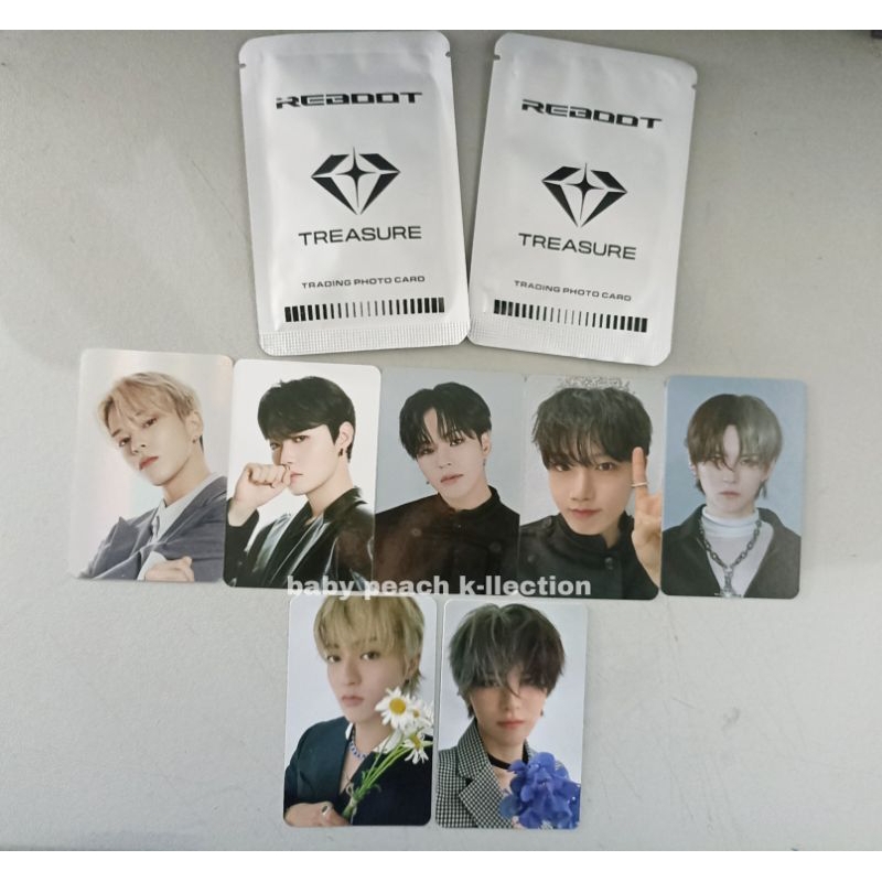 Jual SHARING TRADING PHOTOCARD TREASURE REBOOT Shopee Indonesia