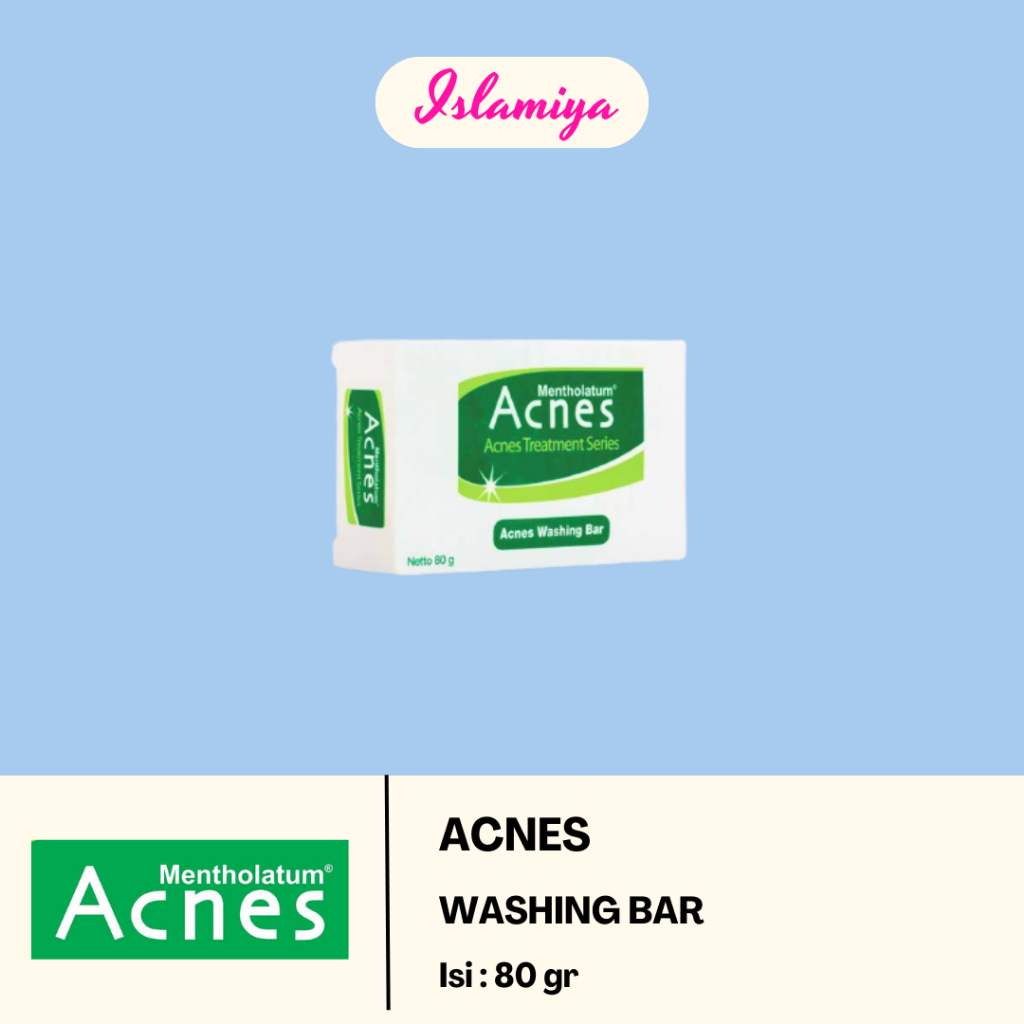 ACNES WASHING BAR 80 gr - SABUN JERAWAT PUNGGUNG