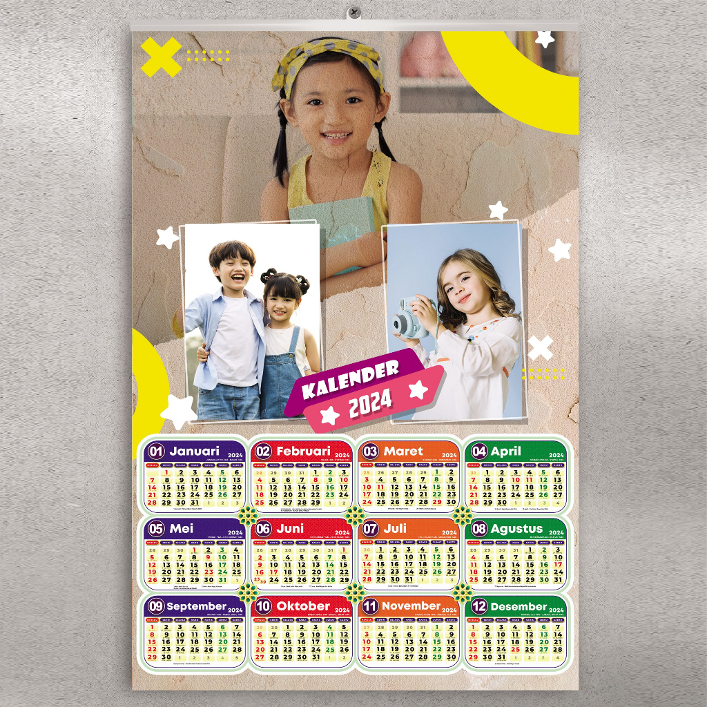 Jual Kalender 2024 Custom/kalender custom/kalender custom foto | Shopee ...