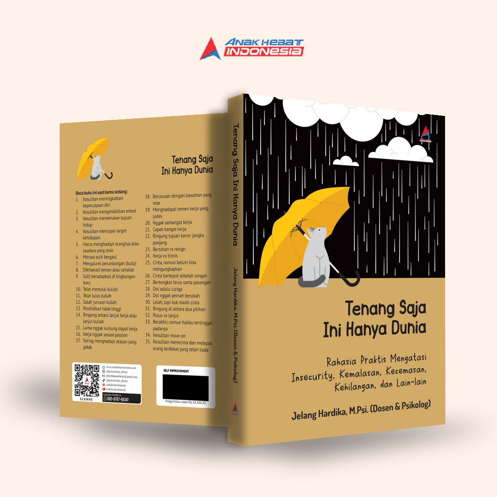 Jual Buku Tenang Saja, Ini Hanya Dunia : Rahasia Praktis Mengatasi