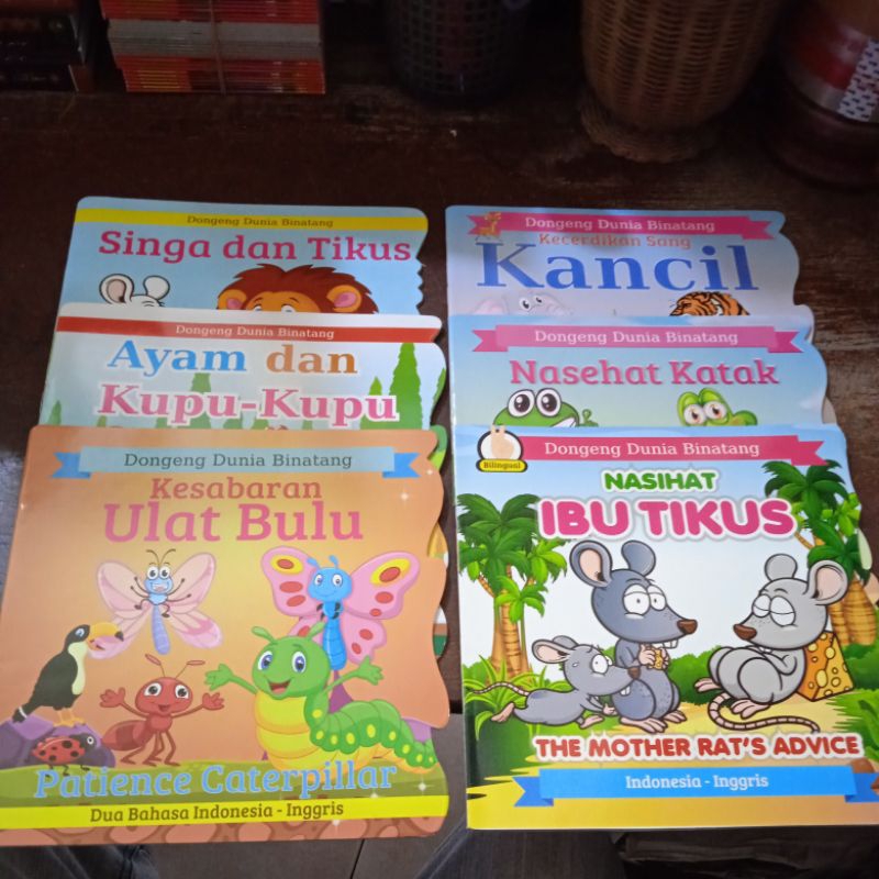 Jual Dongeng Dunia Binatang / Buku Cerita Binatang / Buku Cerita Anak ...