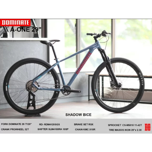 Sepeda Gunung MTB XC Dominate A-One Base 29