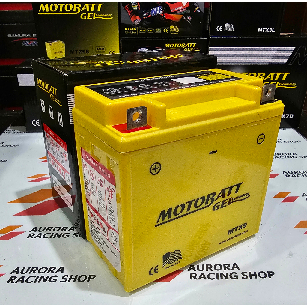 Jual AKI MOTOR VESPA EXCEL - MOTOBATT MTX9 - 12V9AH | Shopee Indonesia