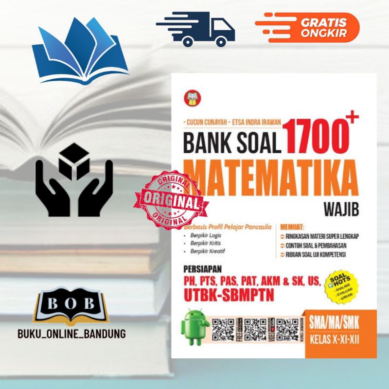 Jual Buku 1700 Bank Soal Matematika Wajib Sma | Shopee Indonesia