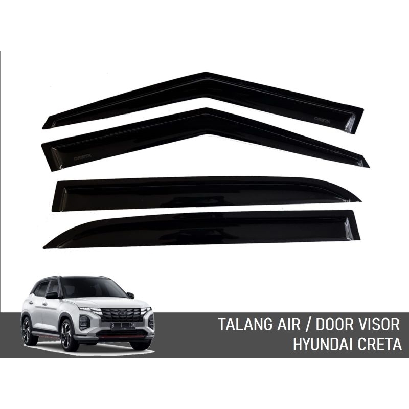 Jual TALANG AIR HYUNDAI CRETA / DOOR VISOR HYUNDAI CRETA Shopee Indonesia