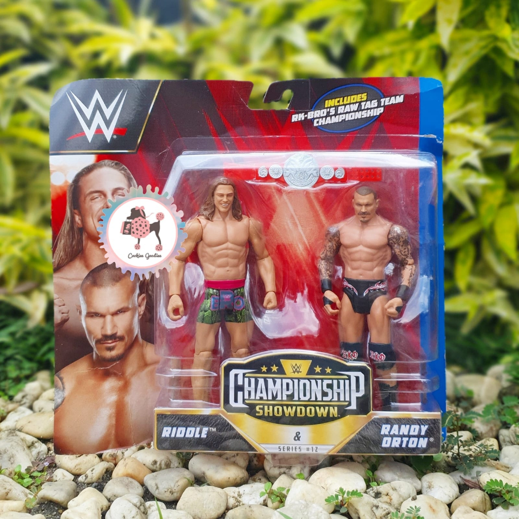 Jual WWE Championship Showdown Action Figures Riddle vs Randy Orton