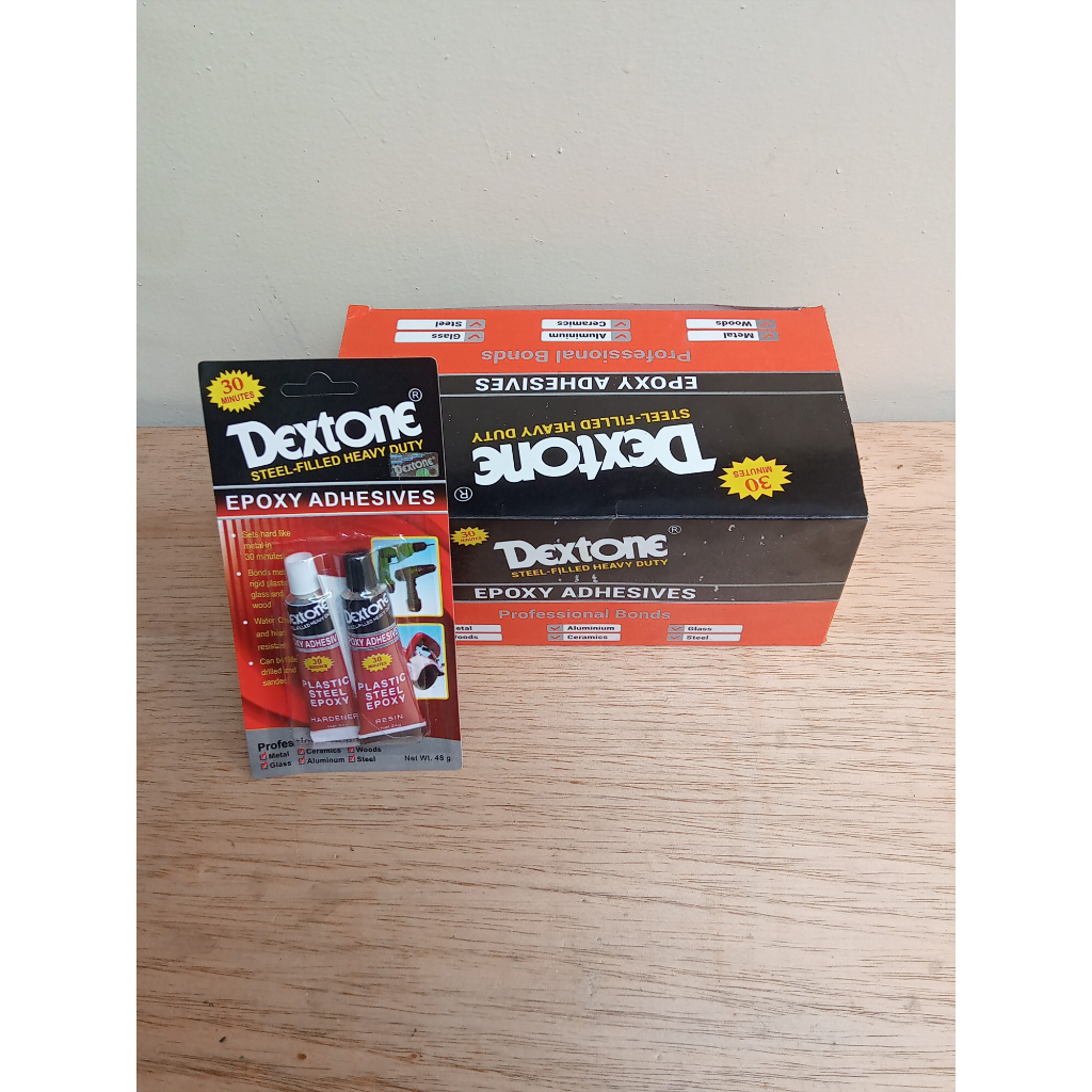 Jual Lem Dextone / Lem Epoxy Dextone 30 Menit 48 Gram | Shopee Indonesia