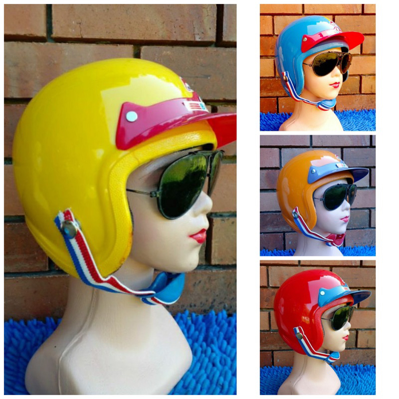 Jual Helm Lawas, Jadul, Klasik Kiwi Bmx Anak Original HELM ANAK KIWI