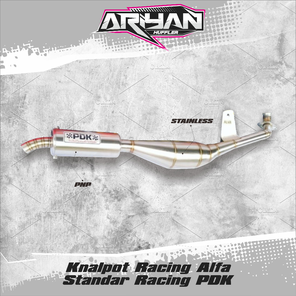 Jual Knalpot Racing Alfa Standar Racing PDK | Shopee Indonesia