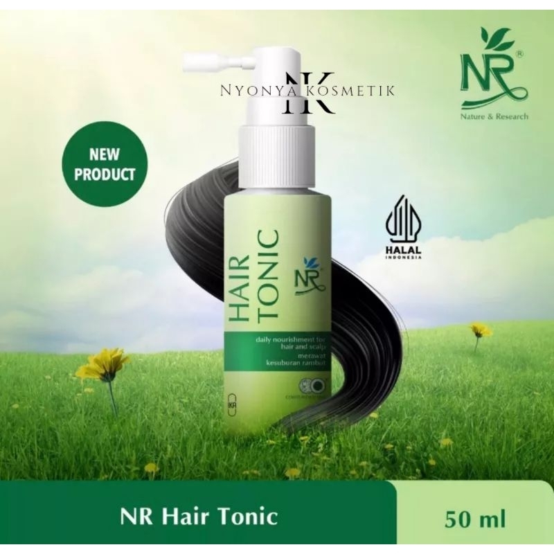 Jual NR HAIR TONIC 50ML - TONIK RAMBUT | Shopee Indonesia
