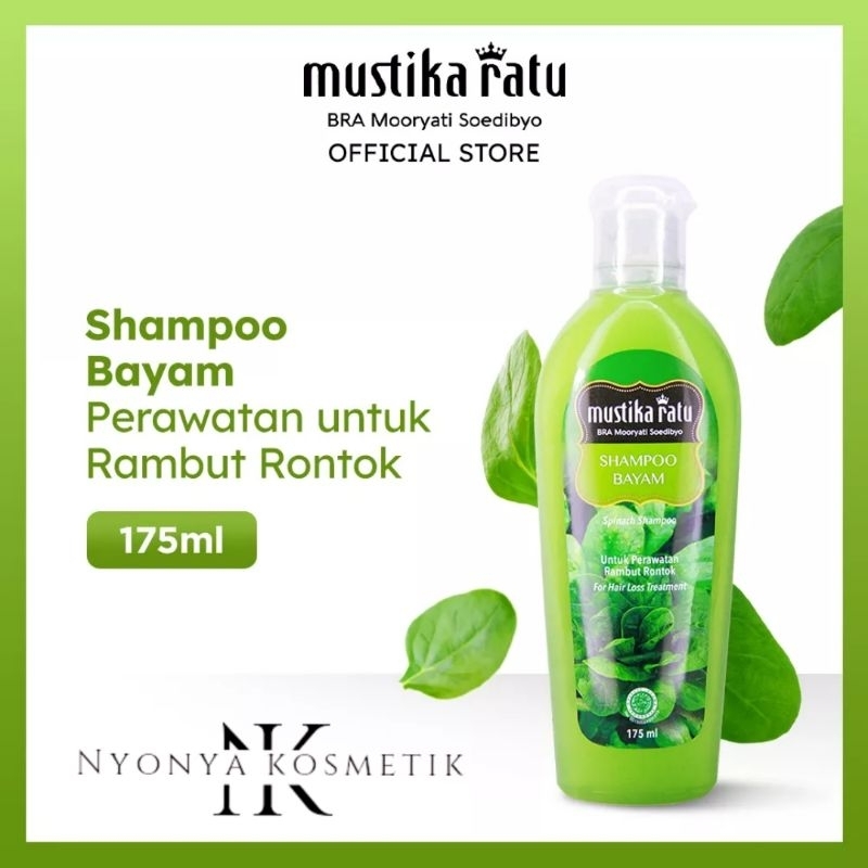 Jual Mustika Ratu Shampoo Bayam 175ml Sampo Rambut Shopee Indonesia