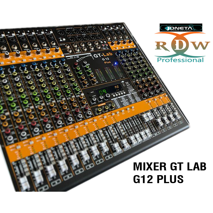Jual Mixer Analog GT Lab G12 PLUS TERBARU 12 Chanel gen2 Original RDW ...