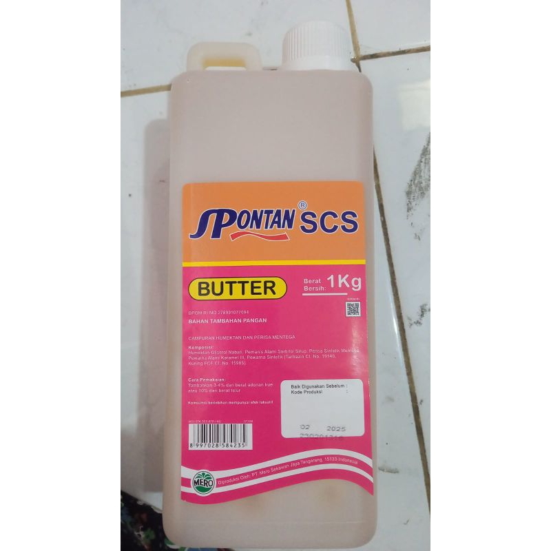 Jual Spontan SCS butter 1kg | Shopee Indonesia