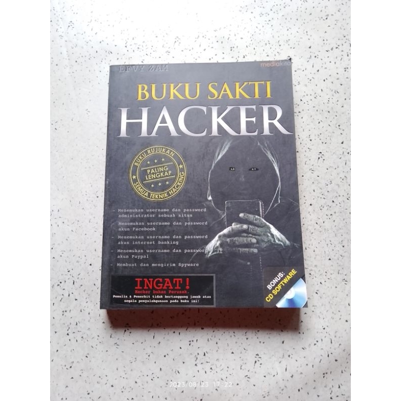 Jual Buku Komputer Buku Sakti Hecker Tanpa Cd Efvy Zam Shopee